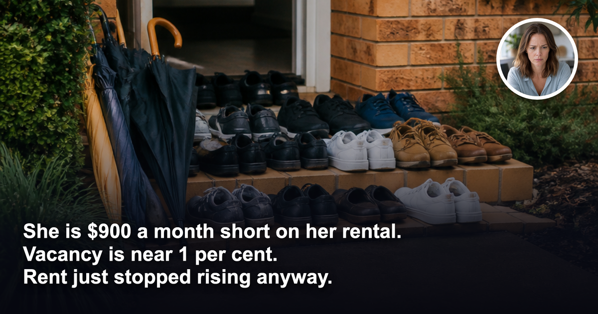 Her rental shortage was supposed to protect her. Then rents stopped rising at $700 a week