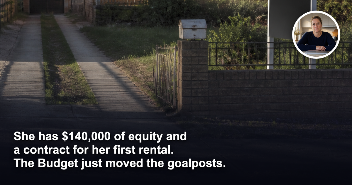 She was about to buy her first rental. Then the Budget changed what it costs her to hold it