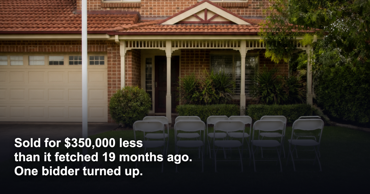 Sydney auctions cleared 46 per cent. Here is the decision if you hold equity and a pre-approval