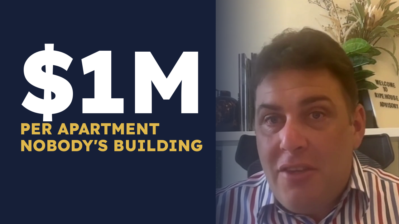 Sydney Build Costs Top $1M as Apartment Supply Stalls